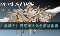 《白夜极光》攻略——贝尼库洛角色面板数据
