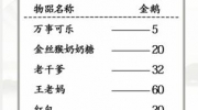 《汉字找茬王》攻略——搞笑年货单通关攻略